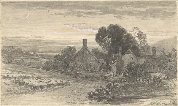 Landscape with Cottages and a Sheepcot