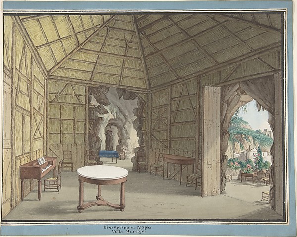 Dining Room, Villa Barbaja, Naples