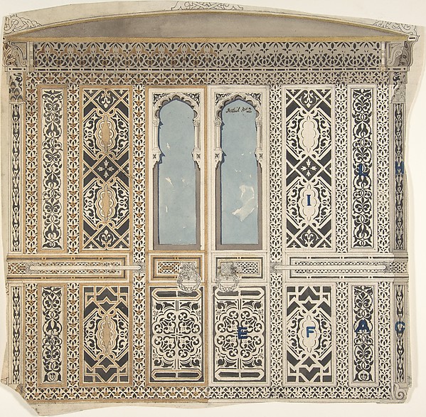 Moorish Wall Elevation
