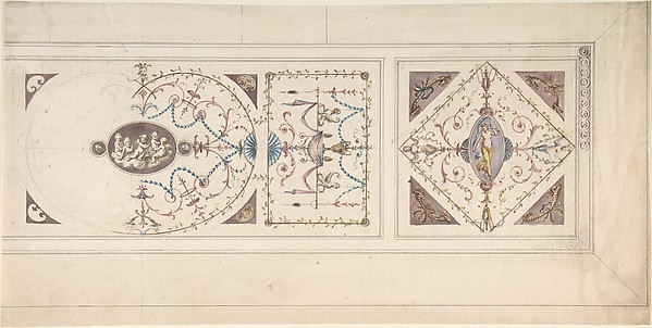 Design for a Ceiling in the Manner of Pergolesi