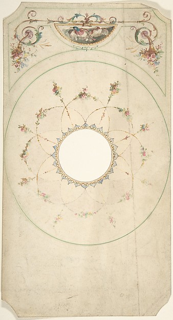 Ceiling Design with Center Cut Out