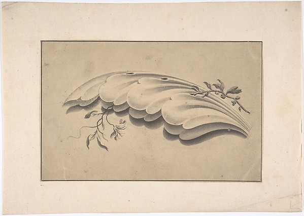Acanthus Leaf and Flowering Vine Ornament
