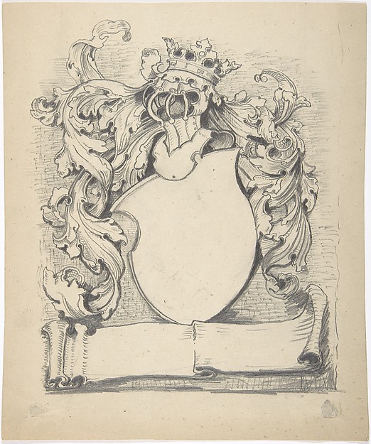 Design for an Armorial Escutcheon
