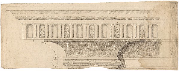 Design for the Upper Part of an Entablature