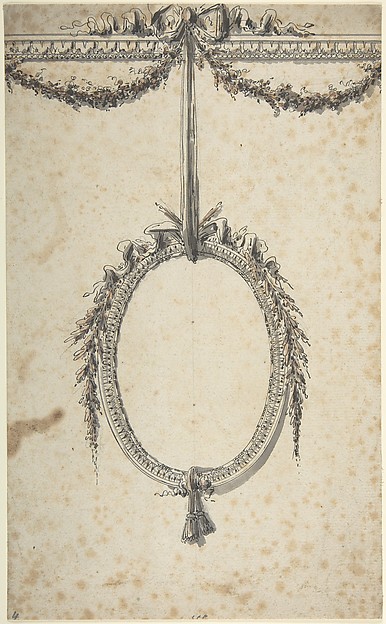 Design for Oval Cartouche