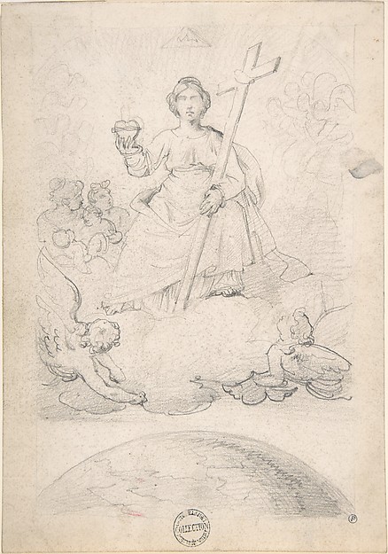 The Virgin of the Sacred Heart by Théodore Géricault