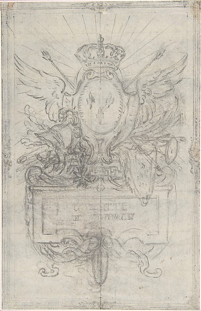 Design for the Headpiece of the "Gazette de France"