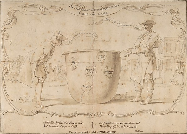 Design for an English Political Satire