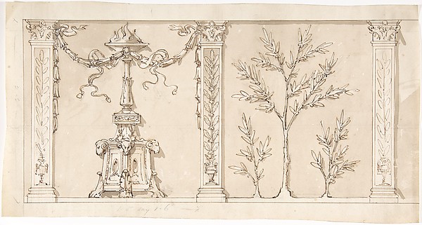 Design for a Frieze or Wall Decoration