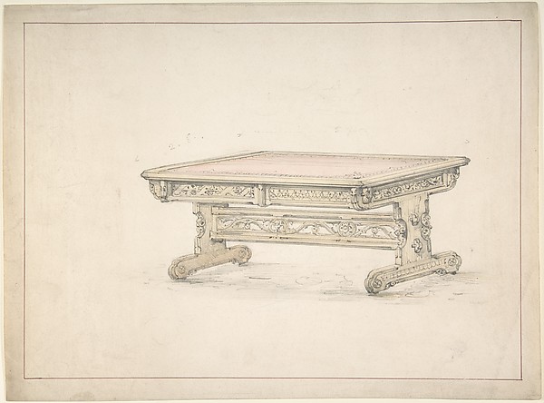 Design for a Renaissance Style Table