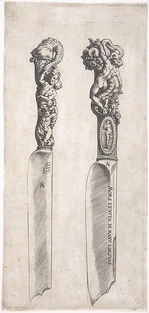 Design for Two Knife Handles