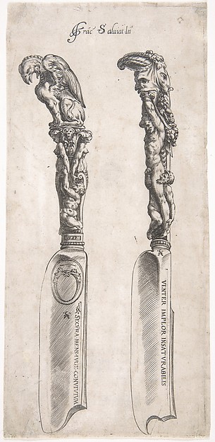 Design for Two Knife Handles
