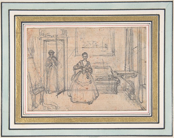 Study for an Engraving of "Songs in the Opera of Flora"