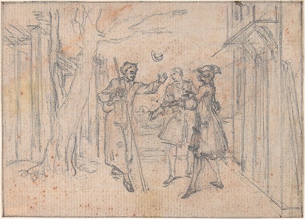Study for an Engraving of "Songs in the Opera of Flora"