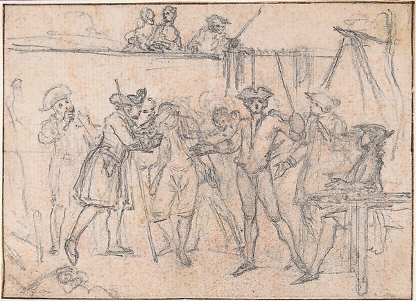 Study for an Engraving of "Songs in the Opera of Flora"