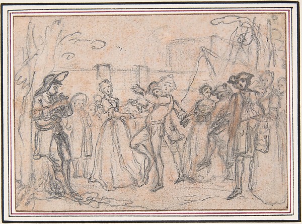 Study for an Engraving of "Songs in the Opera of Flora"