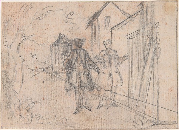 Study for an Engraving of "Songs in the Opera of Flora"