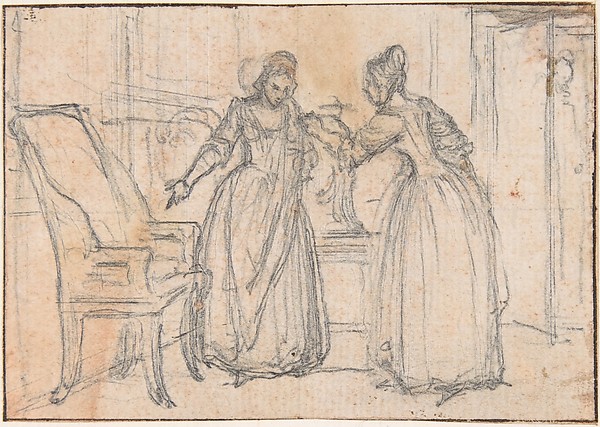 Study for an Engraving of "Songs in the Opera of Flora"