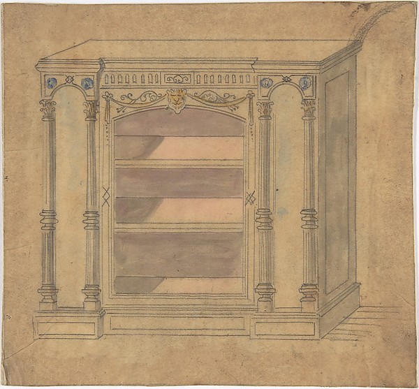 Cabinet Design with Central Shelves