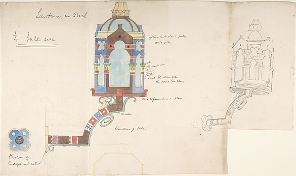 Designs for a Church Wall Lantern