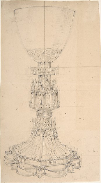 Chalice adorned with Saints, BIshops and Kings
