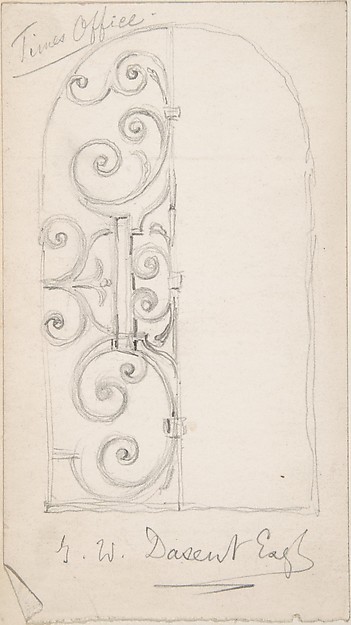 Ornamental Ironwork on a Window or Shutter