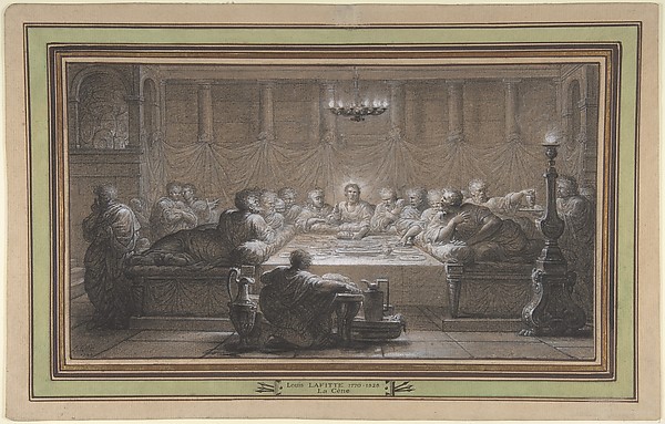 The Last Supper by Louis Lafitte