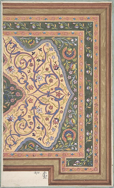 Islamic Ceiling Design for Deepdene, Dorking, Surrey