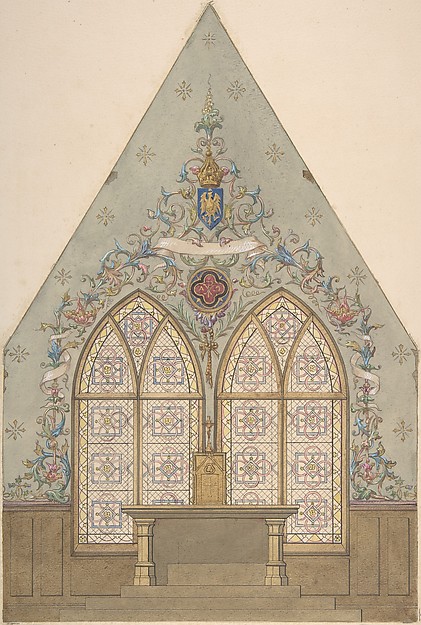 Design for Altar and Chapel, Farnborough