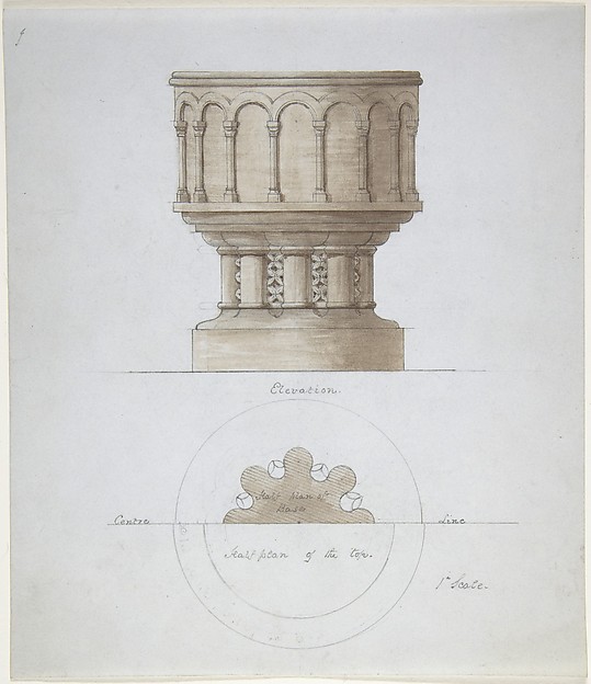 Romanesque Style Font
