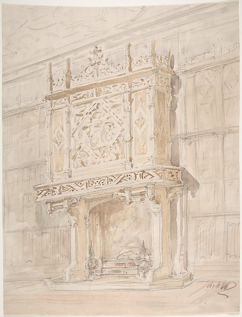 Medieval or Tudor Chimneypiece Design