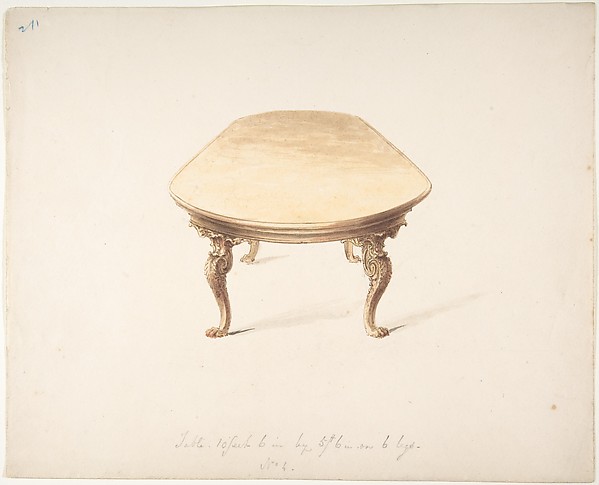Design for a Dining Table