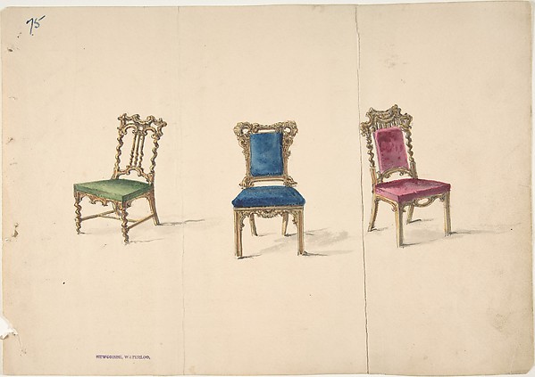 Designs for Three Chairs