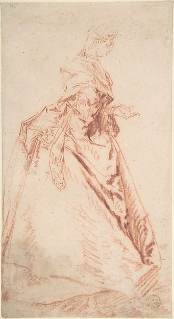 Standing Woman Facing Right