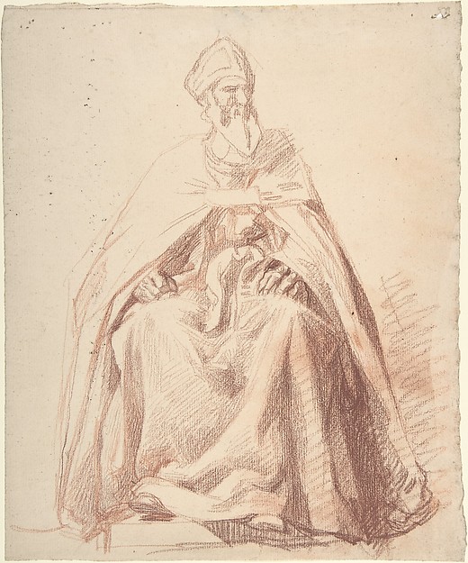 Seated Prelate
