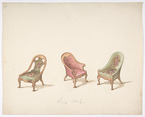 Design for Three Tub Chairs