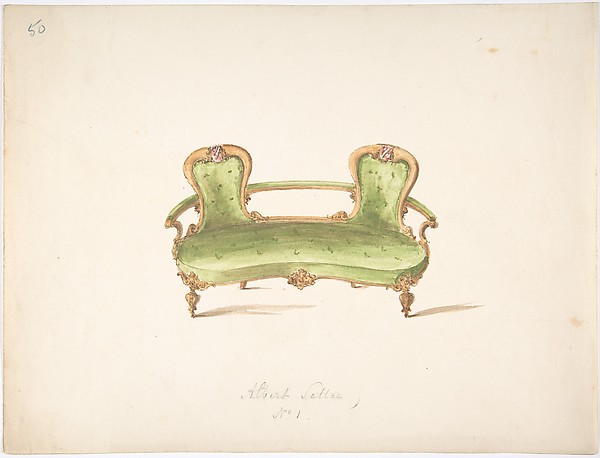 Design for Albert Settee