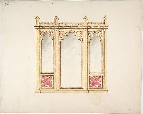 Design for Gothic Tracery and Paneling