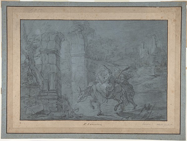 The Flight into Egypt by François Le Moyne
