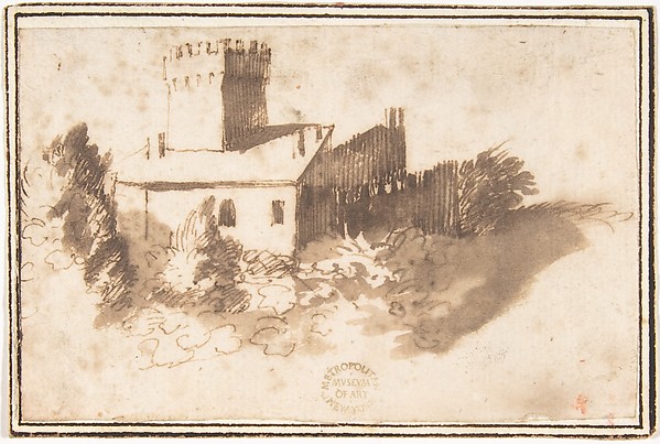 Landscape with a Fortified Building