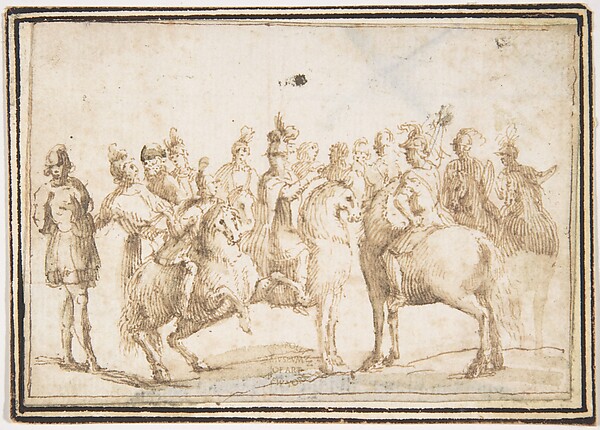 Group of Horsemen