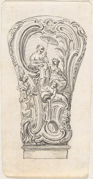 Design for a Repouseé Cane Handle