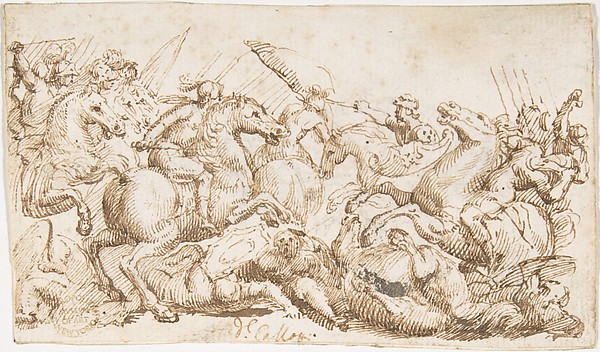 Cavalry Engagement