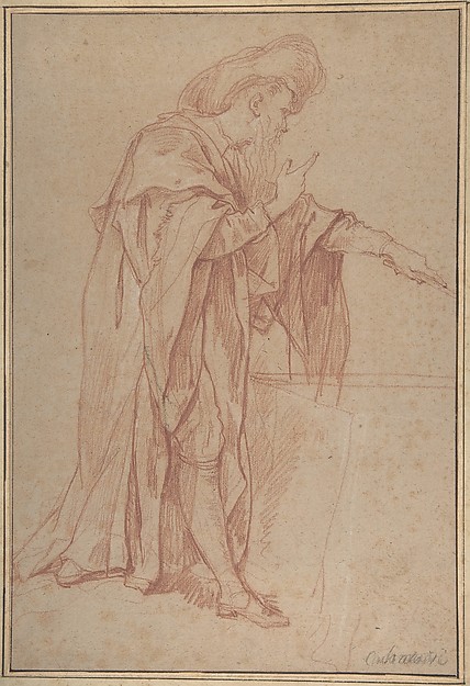 Standing Male Figure with Left Arm Extended