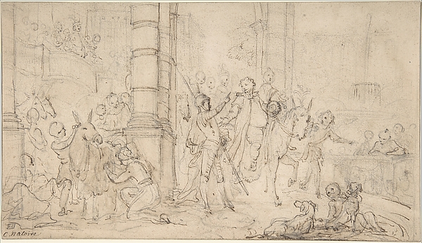 The Departure of Sancho Panza for the Island of Barataria