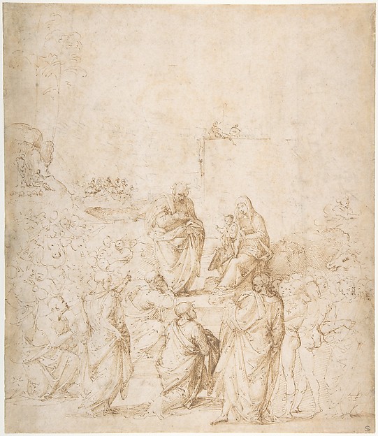 The Adoration of the Magi by Fra Bartolomeo (Bartolomeo di Paolo del Fattorino)