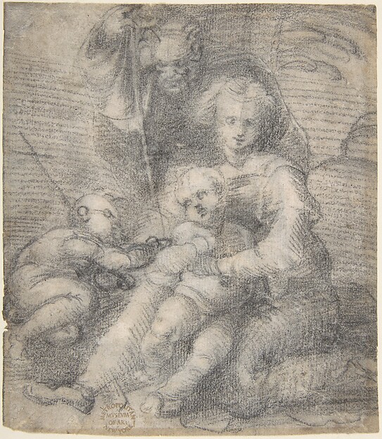 The Holy Family with Saint John the Baptist by Fra Bartolomeo (Bartolomeo di Paolo del Fattorino)