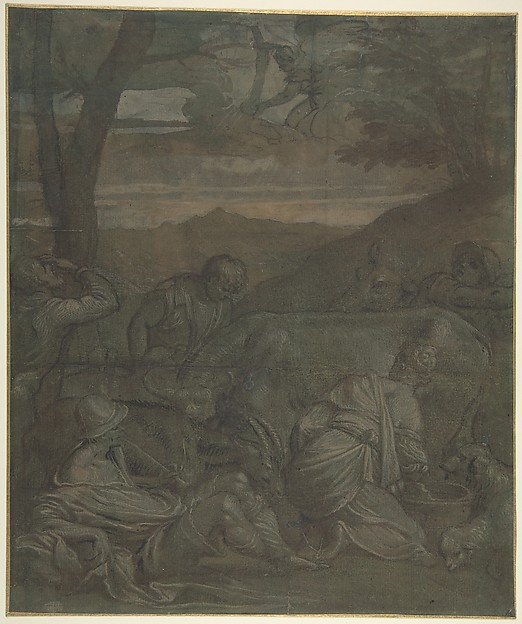 The Annunciation to the Shepherds by Jacopo Bassano (Jacopo da Ponte)
