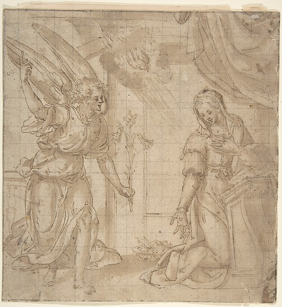 Annunciation by Filippo Bellini
