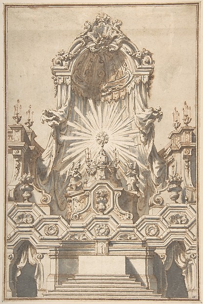 Framed Design for an Altar